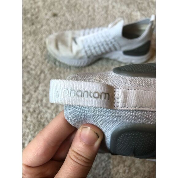 Nike Phantom Women’s White and Gray Athletic Shoes Size 9.5 - Picture 6 of 10